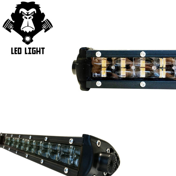 Barras LED 6D Curvas Y Rectas Doble Linea Slim – POWER MONKEYS