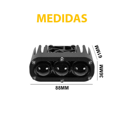 Proyector BI LED GR3PRO Luz Blanca y Ámbar