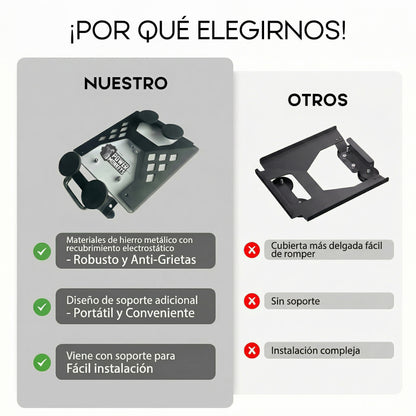 Soporte Auto Magnético + Fuente Starlink Mini