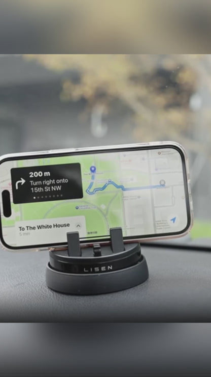 Soporte de Celular para el Auto con Aro Metálico