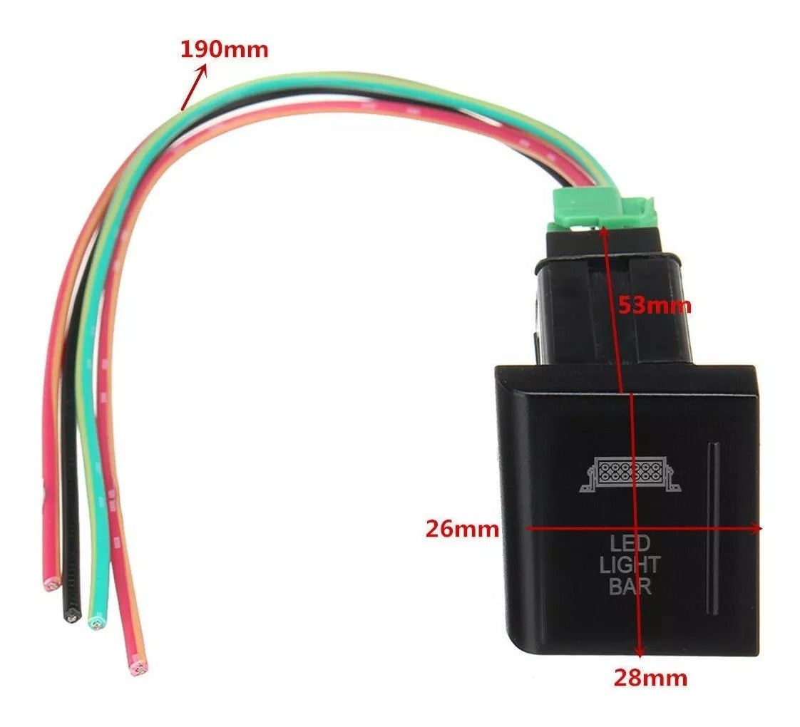 Teclas LED para AMAROK Lado Derecho